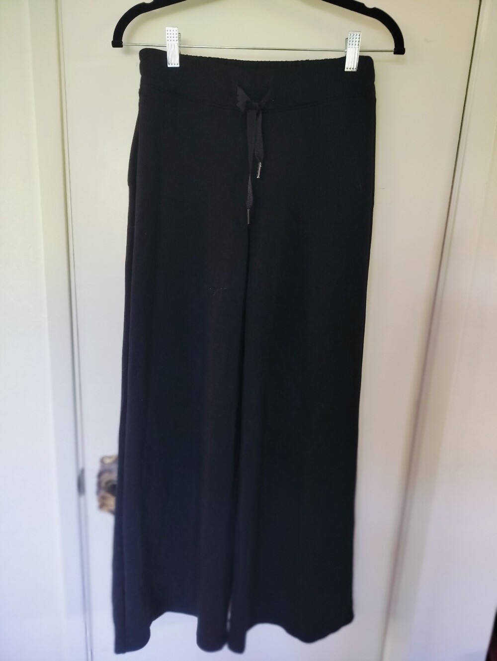 SPANX Black Wide Leg Pants